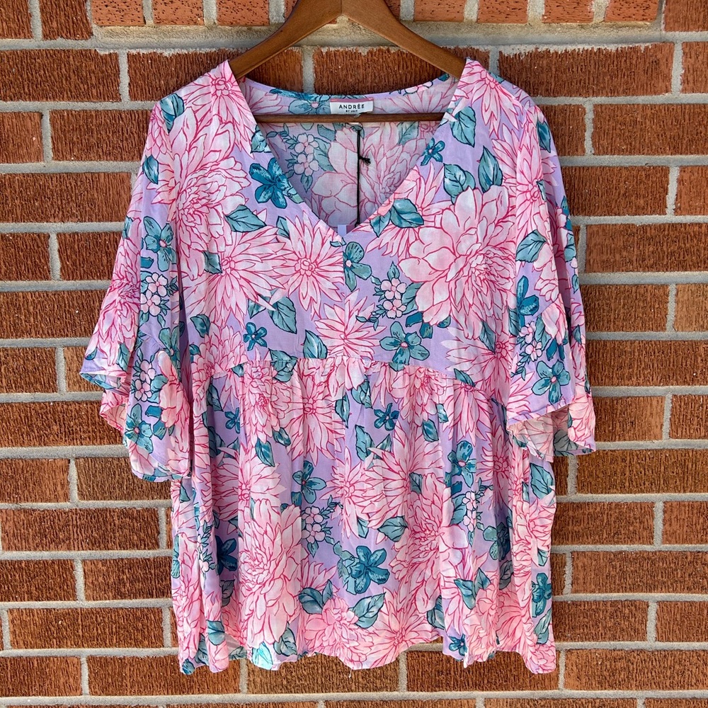 Andrée by Unit Floral Blouse